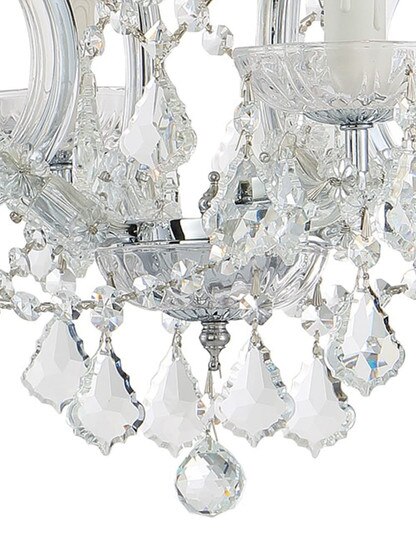 Maria Theresa Crystal 4 Light Mini Chandelier