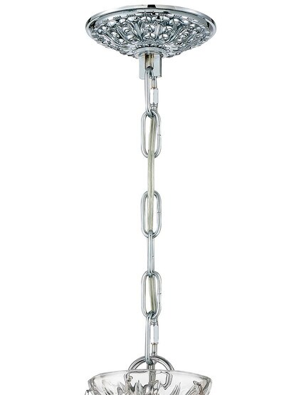 Maria Theresa Clear Crystal 5 Light Mini Chandelier