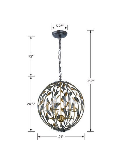 Zuri 6-Light Chandelier
