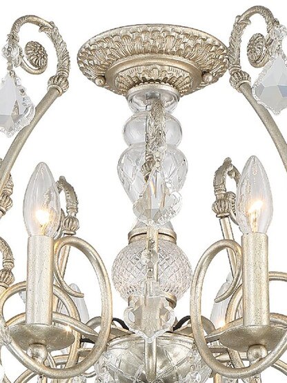 Regis 6 Light Semi-Flush