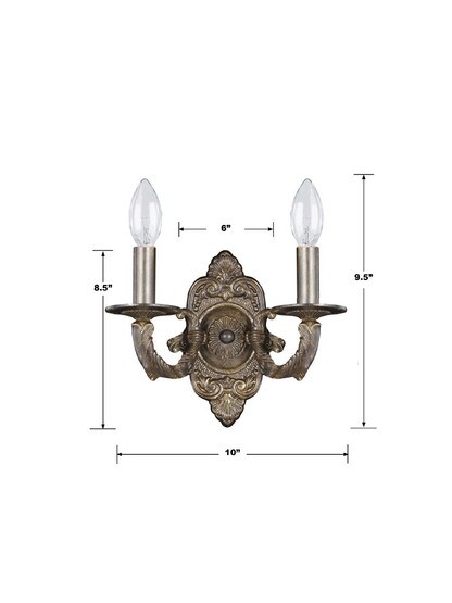 Sutton 2-Light Wall Sconce