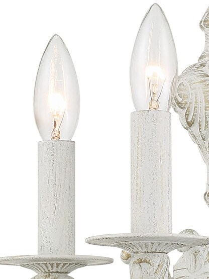 Sutton Wrought Iron Mini Chandelier