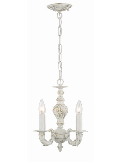 Sutton Wrought Iron Mini Chandelier