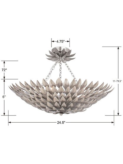 Broche 6-Light Pendant