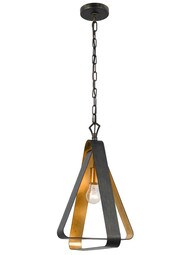 Luna 1-Light Triangular Pendant