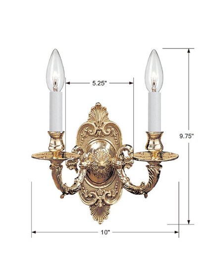 Murray 2-Light Wall Sconce