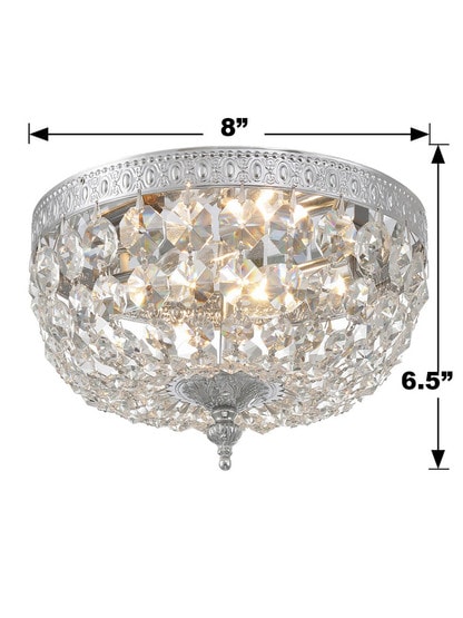 Carrington 8" Flush-Mount Ceiling Light