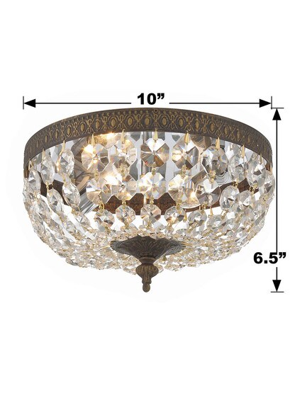 Carrington 10" Flush-Mount Ceiling Light