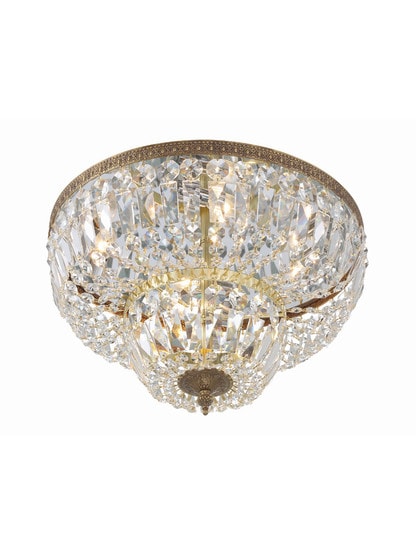 Carrington 18" Two-Tier Flush Mount Ceiling Light