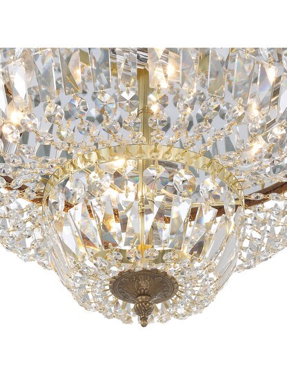 Carrington 18" Two-Tier Flush Mount Ceiling Light
