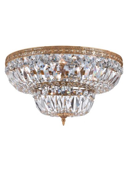 Carrington 24 inch Two-Tier Flush Mount Ceiling Light.