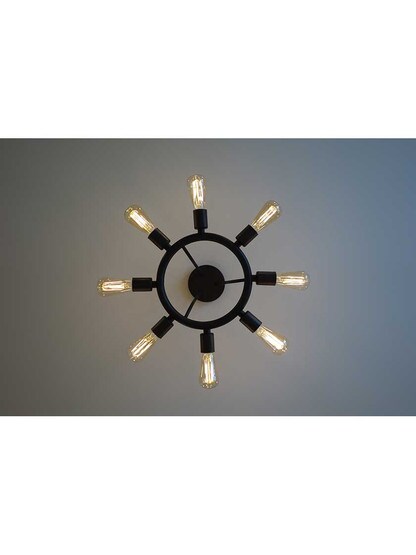 Alternate View of Dakota 15 inch Semi-Flush Mount Ceiling Light.