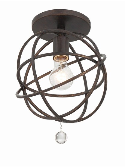 Solaris 9" Flush-Mount Ceiling Light