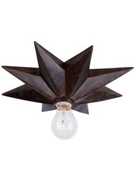 Astro Flush-Mount Ceiling Light.