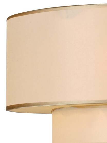 Luxo Two Tier Pendant In Antique Brass