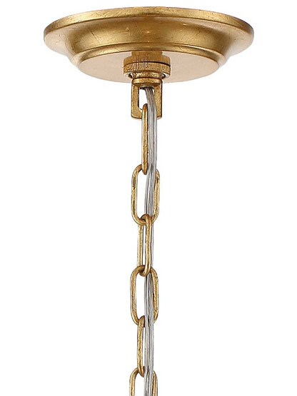 Alternate View 3 of Arcadia 5 Light Chandelier.