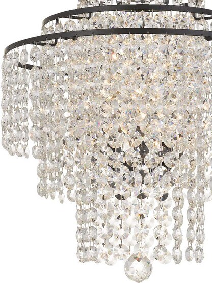 Alternate View 2 of Arielle 4 Light Chandelier.