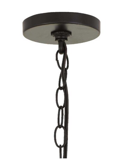 Alternate View 2 of Brielle 1 Light Mini Chandelier.