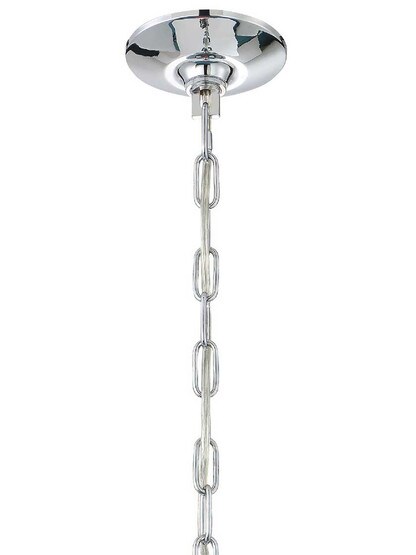 Alternate View 3 of Candace 5 Light Chandelier.