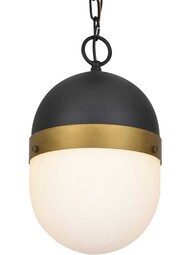 Capsule 8 Inch 1 Light Outdoor Pendant