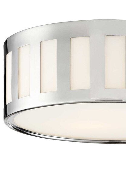 Alternate View of Kendal 3 Light Ceiling Mount.