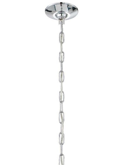 Alternate View 3 of Rosyln 9 Light Chandelier.