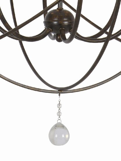 Solaris 22 1/2" Exterior Chandelier