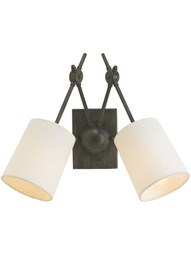 Compass 2-Light Wall Sconce