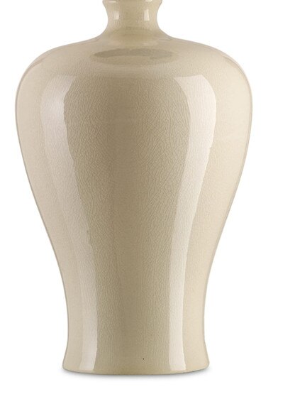 Blaise Table Lamp With Off White Linen Shade