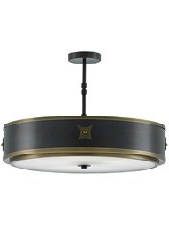 Huntsman 3-Light Semi-Flush Mount