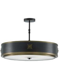 Huntsman 3-Light Semi-Flush Mount