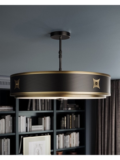 Huntsman 3-Light Semi-Flush Mount