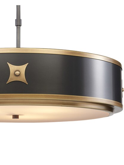 Huntsman 3-Light Semi-Flush Mount