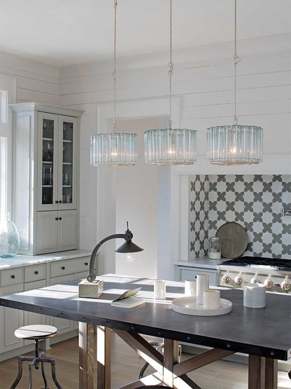 Alternate View of Bevilacqua 1-Light Pendant.