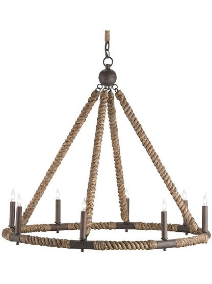 Bowline 8-Light Chandelier.