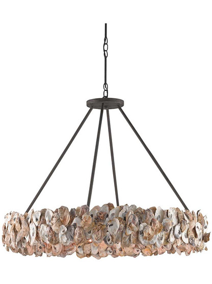 Oyster Circle 8-Light Chandelier