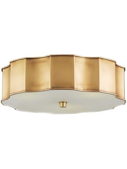Wexford 3-Light Flush Mount Ceiling Light.