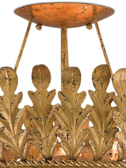 Biddulph 3-Light Semi-Flush Mount