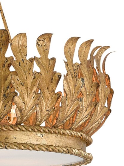 Biddulph 3-Light Semi-Flush Mount