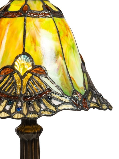 Green Haiawa Tiffany Accent Table Lamp