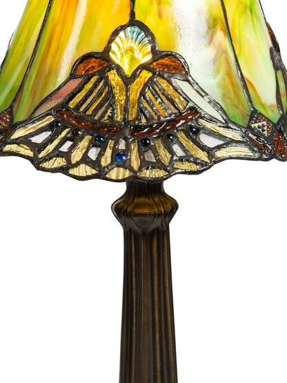 Green Haiawa Tiffany Accent Table Lamp