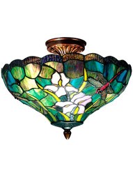 Savannah Tiffany Flush Mount