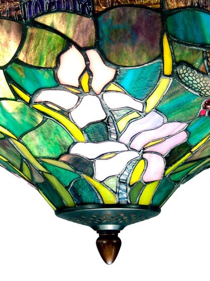 Savannah Tiffany Flush Mount