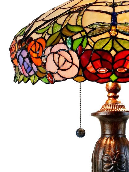 Zenia Rose Tiffany Table Lamp