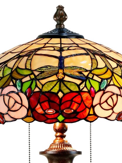 Zenia Rose Tiffany Table Lamp