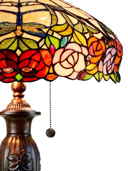 Zenia Rose Tiffany Table Lamp
