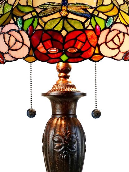 Zenia Rose Tiffany Table Lamp