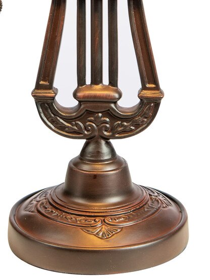 Broadview Bank Tiffany Accent Table Lamp