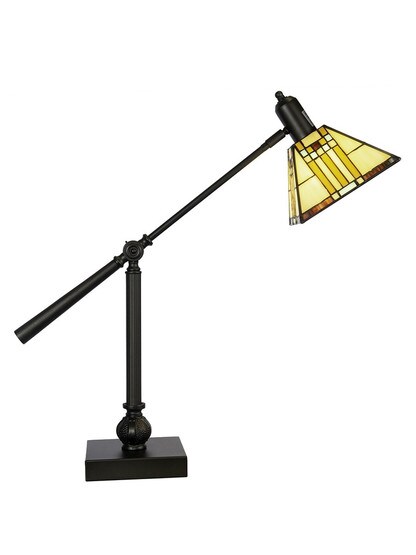 Bank Tiffany Mission Table Lamp