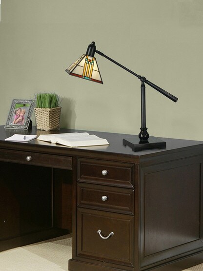 Bank Tiffany Mission Table Lamp